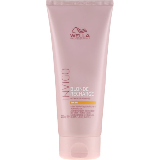 Invigo blonde recharge warm conditioner - балсам за освежаване на цвета за топла гама руса коса