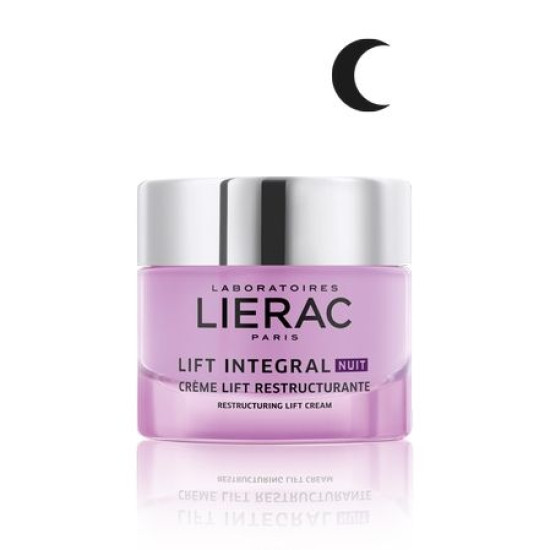 LIFT INTEGRAL - Нощна доза крем за лице за стягане и тонизиране на лицевите контури за 50+