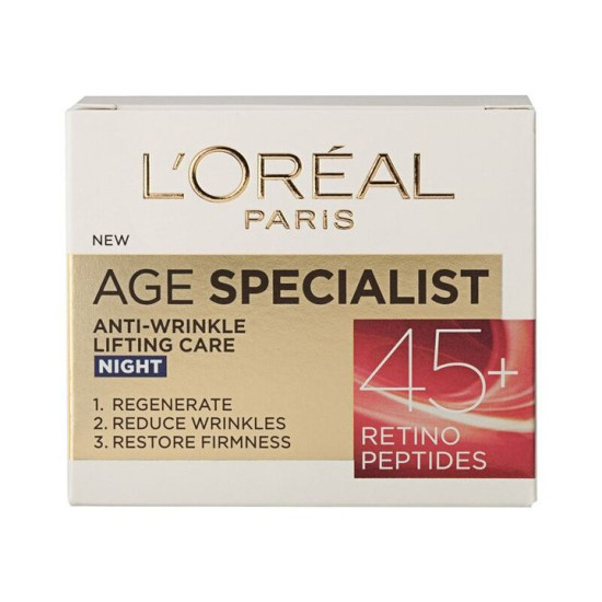 Age Specialist Anti-Wrinkle Firming Care 45+ Night - Нощен крем против бръчки 50мл