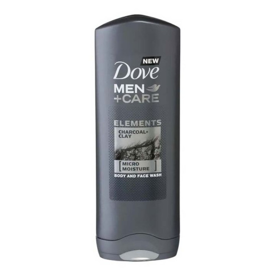 Men + Care Charcoal + Clay - Душ гел за тяло и лице
