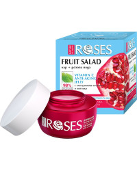 Roses Fruit Salad Vitamin C - Гел крем против бръчки с екстракт от нар
