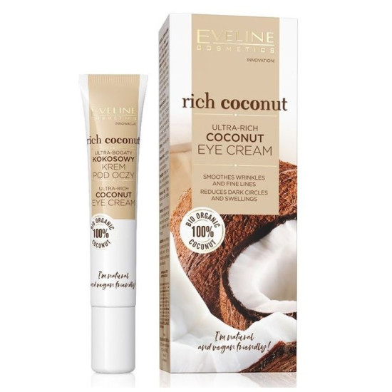 Rich Coconut Eye Cream - Ултра обогатен околоочен крем с био кокос