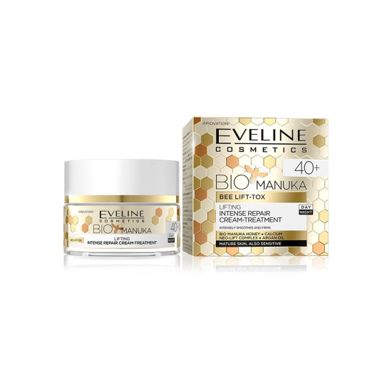 Bio Manuka Day/Night Cream 40+ - Стягащ и изглаждащ крем за лице с мед от Манука и арганово олио Bio Manuka Day/Night Cream 40+ - Стягащ и изглаждащ крем за лице с мед от Манука и арганово олио