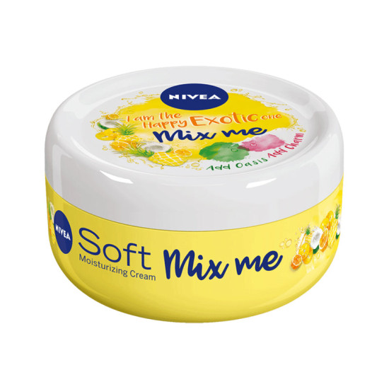 Soft Mix Me Exotic Cream - Овлажняващ универсален крем за лице, ръце и тяло