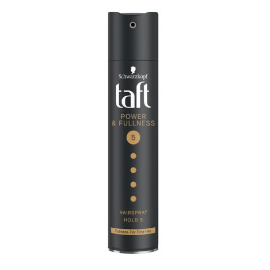 Taft Power&Fullness - Лак за коса за плътност и мега силна фиксация
