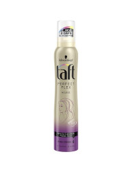 Taft Perfect Flex - Пяна за коса с еластин за ултра силна фиксация