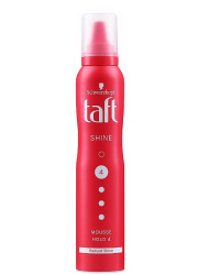Taft Shine - Ултра силна пяна за коса за силен ламиниращ блясък