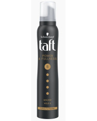Taft Power&Fullness - Пяна за коса за плътност и мега силна фиксация