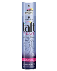 Taft 7 Days Anti Frizz Hairspray - Лак за коса