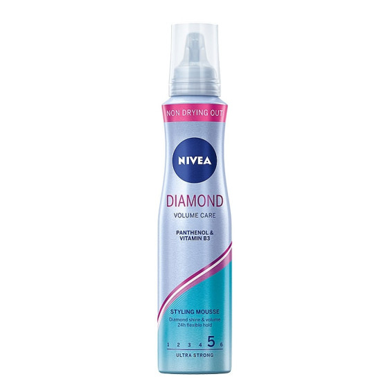 Nivea Diamond Volume Care - Лак за коса за обем и блясък