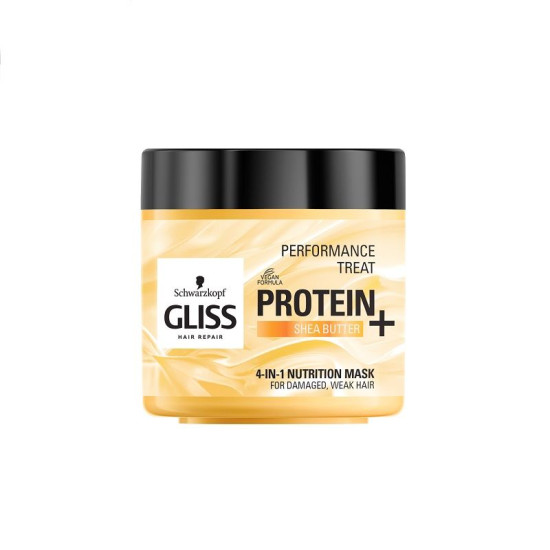 Gliss Protein 4in1 Nutrition - Подхранваща маска за увредена и тънка коса