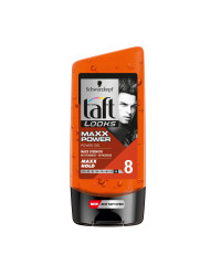 Taft Men Maxx Strength 8 Power Gel - Гел за коса за мъже със силна фиксация