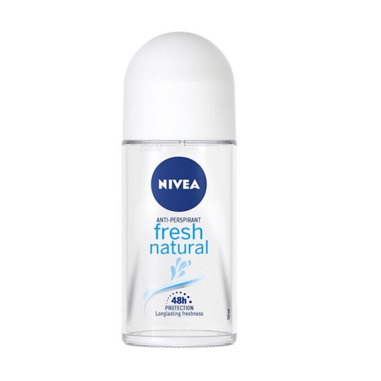 Nivea Fresh Natural - Рол-он против изпотяване