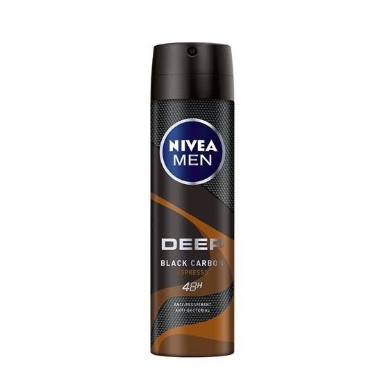 Nivea Men Deep Espresso 48h - Део спрей против изпотяване за мъже