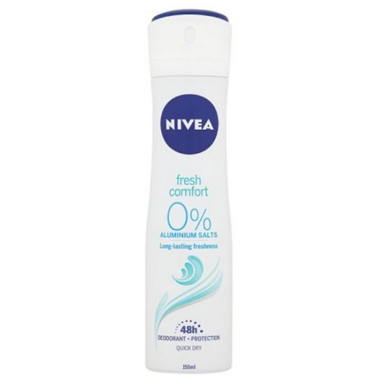 Nivea Fresh Comfort - Дезодорант спрей против изпотяване