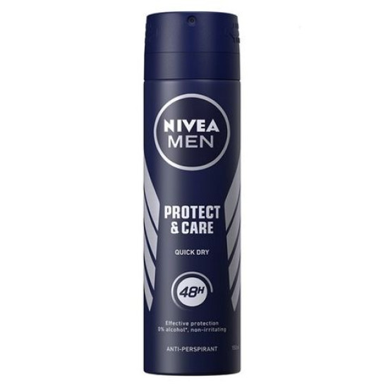 Nivea Men Protect and Care - Дезодорант спрей против изпотяване