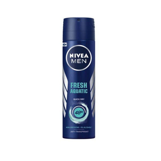 Nivea Men Fresh Aquatic - Спрей дезодорант