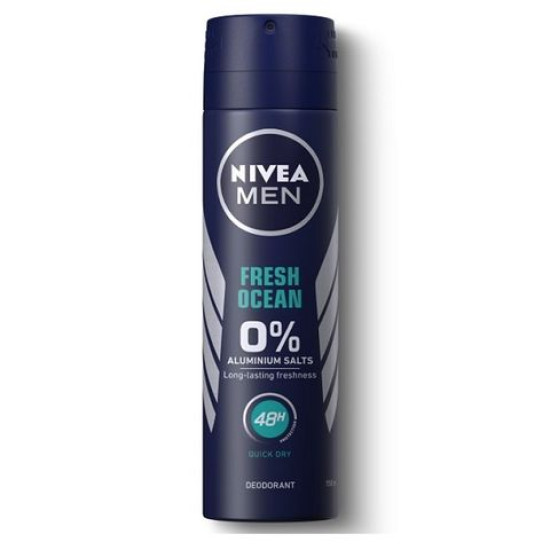 Nivea Men Fresh Ocean - Дезодорант спрей против изпотяване