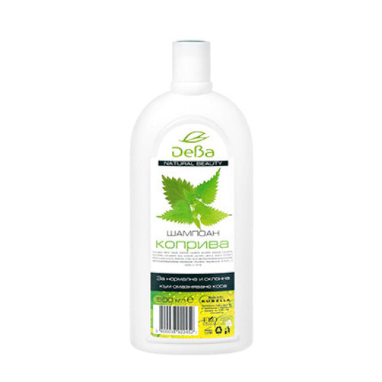 Natural Beauty - Шампоан Коприва с био арганово масло за всеки тип коса Natural Beauty - Шампоан Коприва с био арганово масло за всеки тип коса