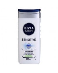 Nivea Men Sensitive - Душ гел за тяло, лице и коса
