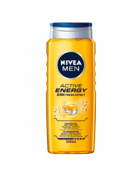 Nivea Men Active Energy - Освежаващ душ гел за тяло, лице и коса
