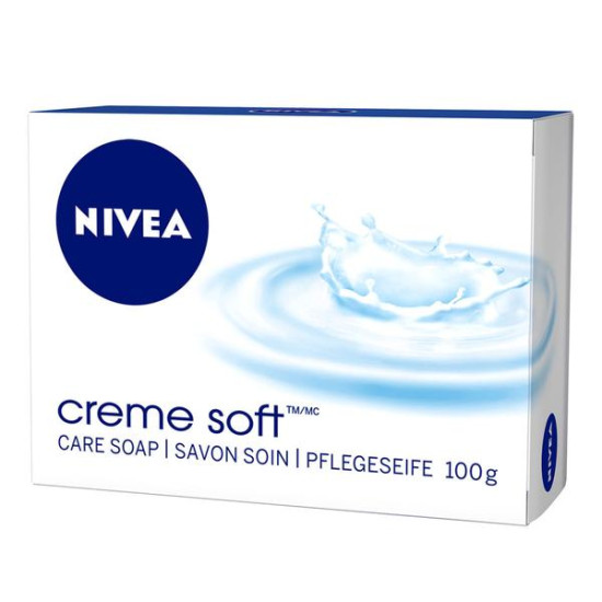 Nivea Creme Soft - Подхранващ крем сапун за тяло Nivea Creme Soft - Подхранващ крем сапун за тяло