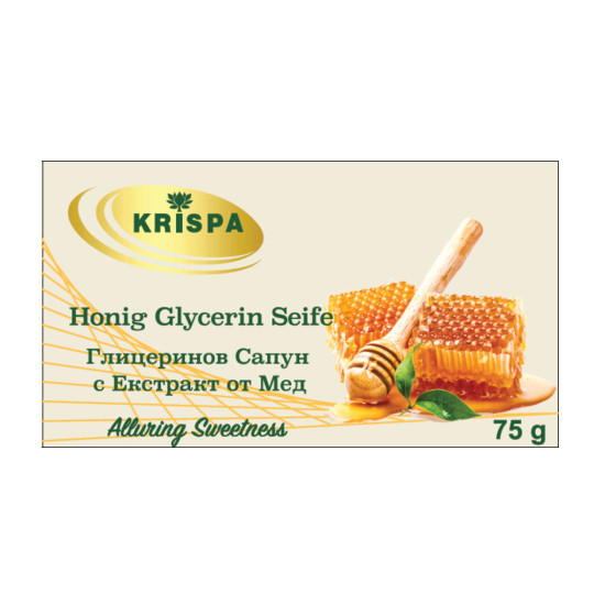 Krispa - Глицеринов сапун с екстракт от мед