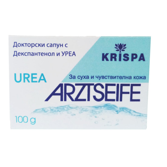 Krispa - Лекарски сапун с UREA и декспантенол