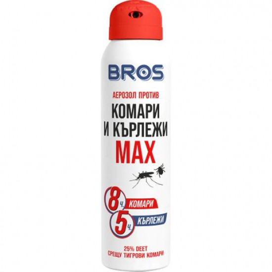 Bros Max - Аерозол против комари и кърлежи