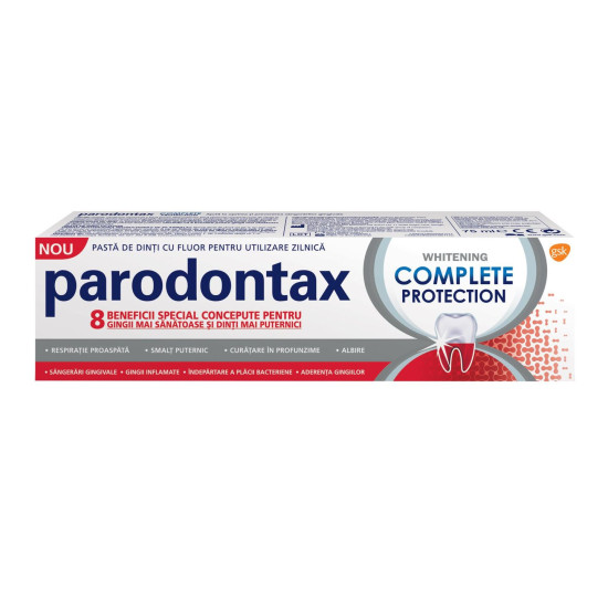 Parodontax Complete Protection Whitening - Избелваща паста за зъби за чувствителни венци