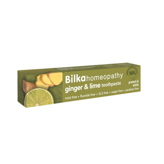 Homeopathy Ginger & Lime - Паста за зъби с натурално масло от джинджифил