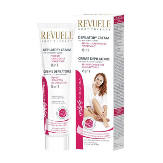 Revuele Depilation Cream For Sensitive Skin -  Депилиращ крем -8-in-1