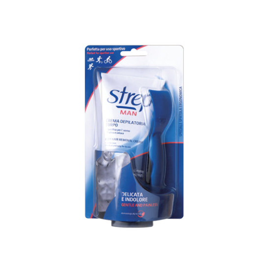 Man Body Hair Removal Cream - Крем депилатоар за мъже с екстракт от женшен и витамин B5 Man Body Hair Removal Cream - Крем депилатоар за мъже с екстракт от женшен и витамин B5