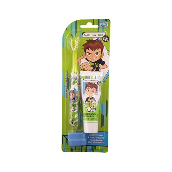 Naturaverde DISNEY Ben 10 Детски четка и паста за зъби