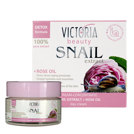 Snail Extract Cream - Дневен крем за лице с екстракт от охлюв и розово масло Snail Extract Cream - Дневен крем за лице с екстракт от охлюв и розово масло