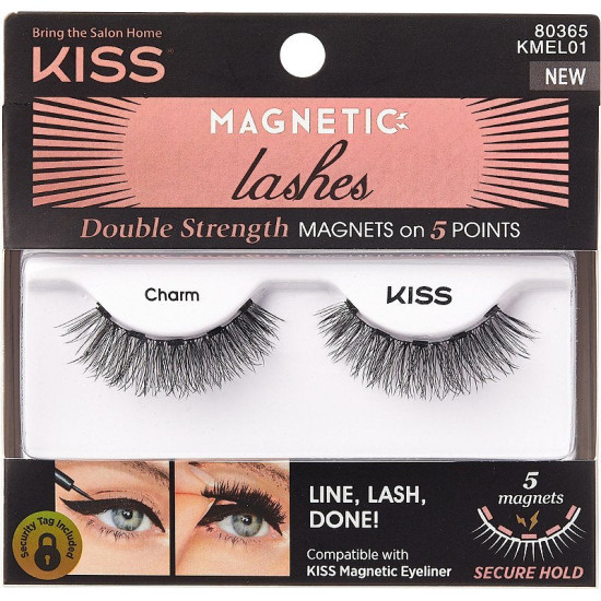 Kiss magnetic charm lashes - магнитни изкуствени мигли