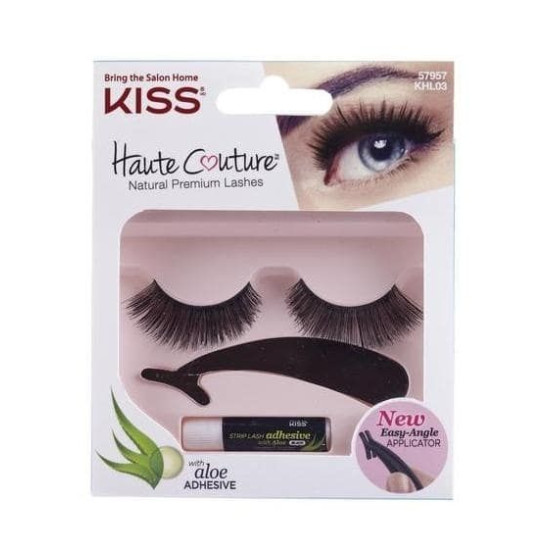 Kiss haute couture lashes lust - изкуствени мигли от естествен косъм