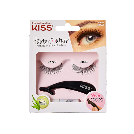 Kiss haute couture single lashes - изкуствени мигли от естествен косъм