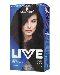 Live Intense Gel Colour 1.0 Reven Black - Гел боя за коса