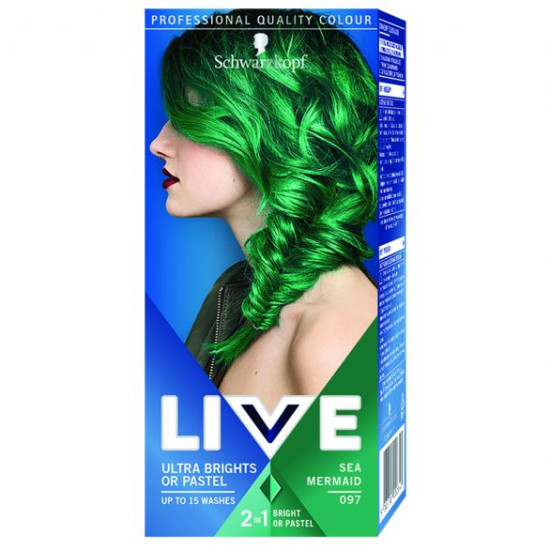 Live Ultra Brights Or Pastel 098 Steel Silver - Боя за коса Live Ultra Brights Or Pastel 098 Steel Silver - Боя за коса