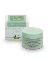 Face Cream with Ginkgo Biloba and Red Grape - Крем за лице с гинко билоба - 50мл.