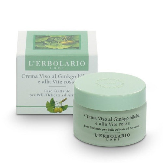 Face Cream with Ginkgo Biloba and Red Grape - Крем за лице с гинко билоба - 50мл.