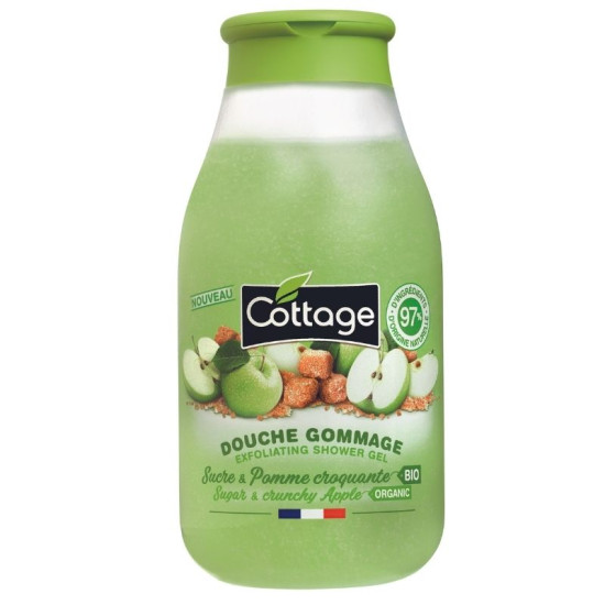 Cottage Apple - Ексфолиращ душ гел за тяло
