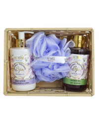 Spa Aroma Therapy Magnolia - Подаръчен комплект Лосион 250мл+ Душ гел 250мл + Гъбаза баня