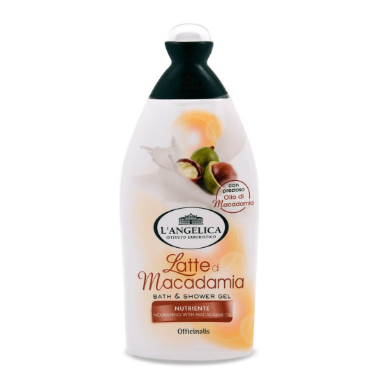 Latte di Mocadamia - Измиващо мляко за тяло и вана с масло от макадамия