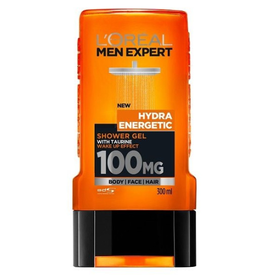 Men Expert Hydra Energetic - Енергизиращ душ гел за тяло, лице и коса