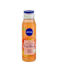 Nivea Fresh Blends Apricot, Mango, Rice Milk - Душ гел плодови екстракти и оризово мляко - 300мл.