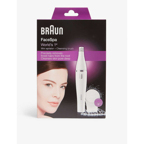 Braun SE830 Face + Cleansing brush  - Епилатор за лице + Четка за почистване с микро осцилации
