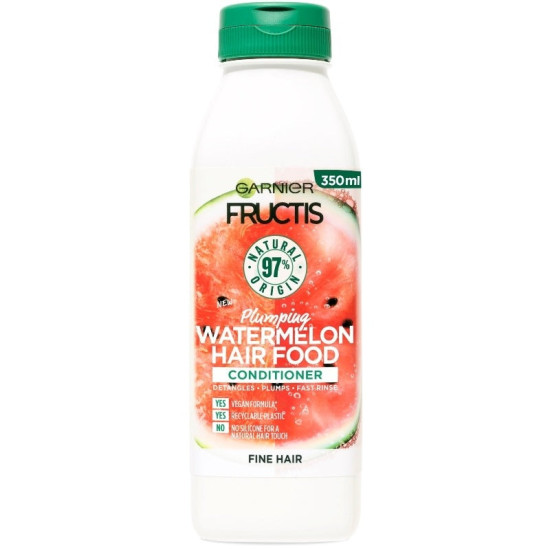 Fructis Plumping Watermelon Hair Food - Балсам за тънка коса с екстракт от диня