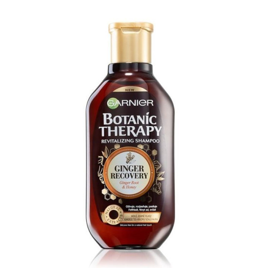 Botanic Therapy Ginger Recovery Shampoo - Шампоан за тънка и изтощена коса с екстракт от органичен корен от джинджифил и горски мед